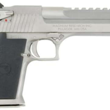 Magnum Research Desert Eagle XIX 44 Mag, 6 Inch, Satin Nickel, 8rd - Handsguns | American Guns & Ammo