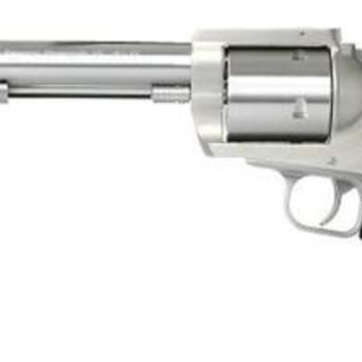 Magnum Research Big Frame 454 Casull 7.5" 5 Black Hogue Rubber Grip SS - Handsguns | American Guns & Ammo