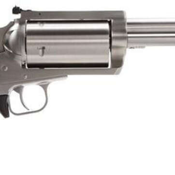 Magnum Research BFR Big Frame 45LC/410 5.25" 5rd Black Grip Brushed SS - Handsguns | American Guns & Ammo