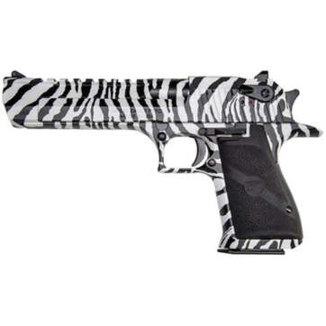 Magnum Research Desert Eagle 44Mag Zebra Finish 6" Barrel 8 Rd Mag - Handsguns | American Guns & Ammo