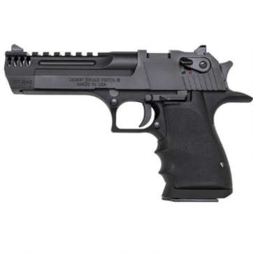 Magnum Research Desert Eagle L5, .357 Mag, 6", 9 rd, Integral Muzzle Brake, Black - Handsguns | American Guns & Ammo