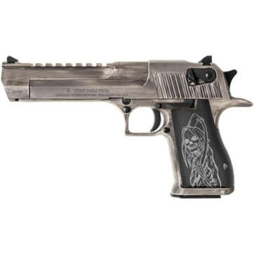 Magnum Research Desert Eagle 44 Mag Grim Reaper Tungsten Cerakote Finish, Reaper Grips, 8 Rd Mag - Handsguns | American Guns & Ammo