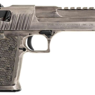 Magnum Research Desert Eagle 50 AE 6" Barrel Apocalyptic Distressed White Cerakote 7rd - Handsguns | American Guns & Ammo