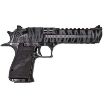 Magnum Research Desert Eagle, .44 Mag, 6", 8rd, Black Tiger Stripe - Handsguns - American Guns & Ammo