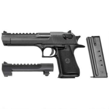 Magnum Research Desert Eagle Mark XIX Combo, .44 Mag/.50 AE, 6", 7/8 rd, Black - Handsguns - American Guns & Ammo
