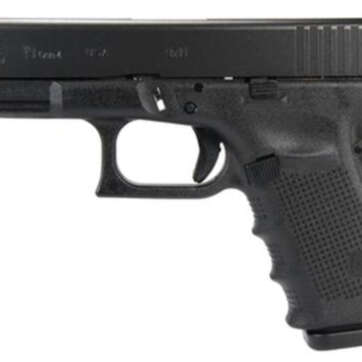 Glock, 19 Gen 4, Safe Action, Compact, 9mm, 4.02" Barrel, Polymer Frame, Matte Finish, Fixed Sights, 15Rd, 3 Magazines - Handsguns | American Guns & Ammo