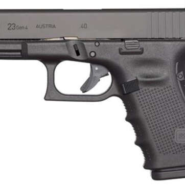 Glock G23 Gen4 .40 S&W, 4", 10rd, Fixed Sights, Black - Handsguns - American Guns & Ammo