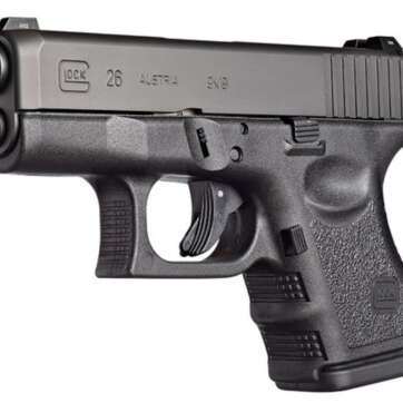 Glock G26 Subcompact Double 9mm 3.4" Barrel, Black, 10rd - Handsguns - American Guns & Ammo