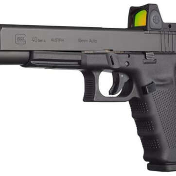 Glock G40 Gen4 MOS Double 10mm 6.02" Barrel, Black Interchangeable B, 10rd - Handsguns | American Guns & Ammo