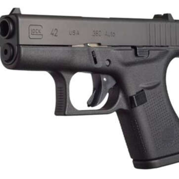 Glock G42 .380 ACP, 3.25" Barrel, Glock Night Sights 6 rd Mag - Handsguns | American Guns & Ammo