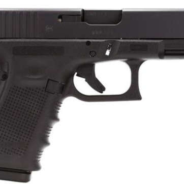 Glock G19C G4 9mm, 4.01", 10rd, Fixed Sights, Black - Handsguns - American Guns & Ammo