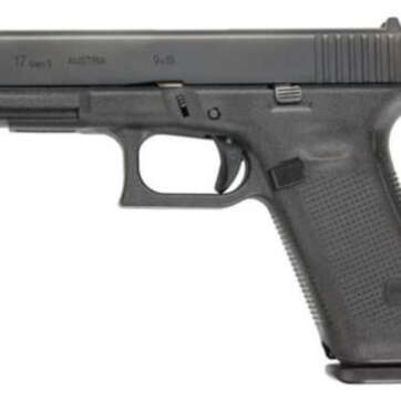 Glock G17 Gen5 9mm, 4.48" Barrel, Glock Night Sights, Modular Backstrap, 17rd - Handsguns | American Guns & Ammo