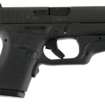 Glock G42 .380 ACP, 3.25", FS, Crimson Trace Laserguard, Pocket Holster, 6rd - Handsguns - American Guns & Ammo