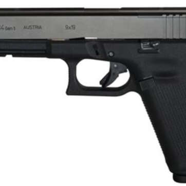 Glock G34 Gen5 MOS (Modular Optics System), 5.3", 10rd, Adjustable Sights, Black - Handsguns - American Guns & Ammo