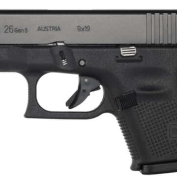 Glock G26 Gen5 9mm Fixed Sights 10rd Mag - Handsguns | American Guns & Ammo