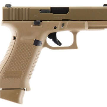 GLOCK 19X 9MM 4" Barrel, Flat Dark Earth COYOTE BROWN NIGHT SIGHTS 10RD MAG - Handsguns - American Guns & Ammo
