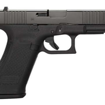 Glock G45, 9mm, 4.02" Barrel, 10rd, Black Frame, Black nDLC Slide - Handsguns | American Guns & Ammo