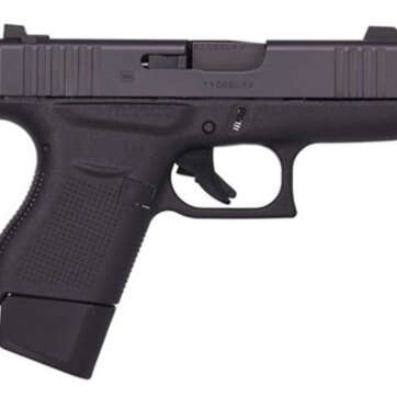Glock G43 Vickers 9mm, 3.39" Barrel, Ameriglo Pro-Dot FS/BLK Rear, Black, 6rd - Handsguns | American Guns & Ammo