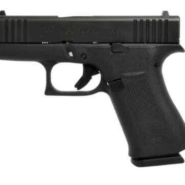 Glock G43X 9mm, 3.41", Black, 10rd, Fixed Sights - Handsguns | American Guns & Ammo