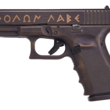 Glock 19 Gen 4 Spartan Edition MOLON LABE 9mm 15rd Mag - Handsguns | American Guns & Ammo
