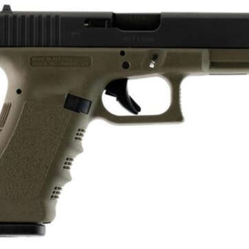 Glock G17 9mm, Fixed Sights, OD Green, 10rd Mags - Handsguns - American Guns & Ammo