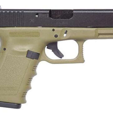 Glock 19 9mm, Fixed Sights, Olive Drab, 10rd Mags - Handsguns | American Guns & Ammo