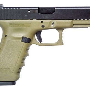 Glock 17 9mm, Fixed Sights, Olive Drab, 17rd Mags - Handsguns | American Guns & Ammo