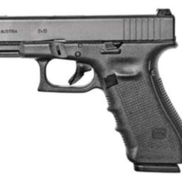 Glock G34 Gen4 Competition 9mm, 5.31" Barrel, Adj Sights, Black, 17rd Mags - Handsguns | American Guns & Ammo