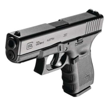 Glock G32 Gen4 .357 Sig, 4", Black, Fixed Sights, 13rd Mag - Handsguns | American Guns & Ammo