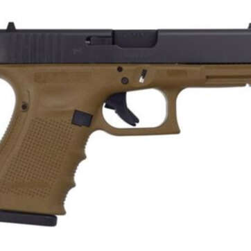 Glock G23 G4 .40 S&W, 4.01", 10rd, Fixed Sights, Flat Dark Earth Frame - Handsguns - American Guns & Ammo