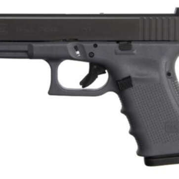 Glock G19 Gen4, 9mm, 4.0", 10rd, Fixed Sights, Gray Frame - Handsguns - American Guns & Ammo