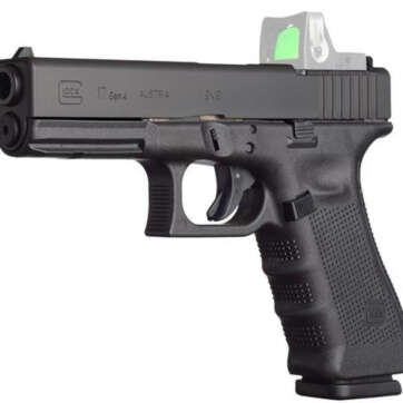 Glock G17 Gen4, 9mm, 4.49",, , MOS, 10 rd - Handsguns | American Guns & Ammo
