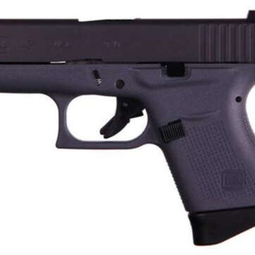 Glock G43 Gen3, 9mm, 3.39" Barrel, Gray Frame 6rd Mag - Handsguns | American Guns & Ammo