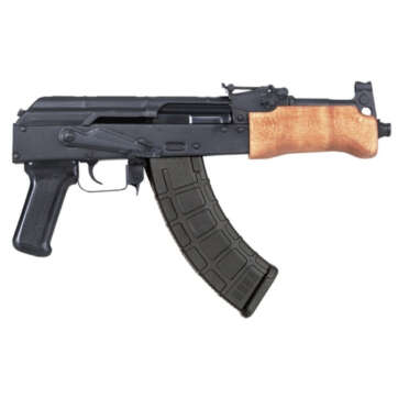 F.A. Cugir Mini Draco AK-47 Pistol, Semi-auto, 762X39, 7.75" Barrel, Polymer Grip, Wood Furniture, 1-30 Rd Mag - Handsguns | American Guns & Ammo