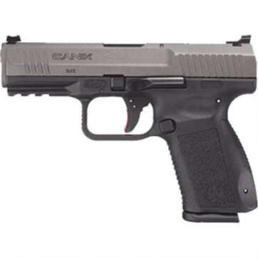 Canik TP9SF Elite 9MM, 4.19" Match Bbl, Tungsten Finish, 2x15 Rnd Mags - Handsguns - American Guns & Ammo