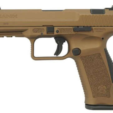 Canik TP9DA, 9mm, 4.07", 18rd, Burnt Bronze Finish - Handsguns - American Guns & Ammo