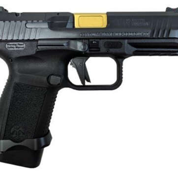 Canik TP-9 Elite Combat Executive, 9mm, 4.75" Barrel, 15rd, Salient Arms Upgrades, Black - Handsguns | American Guns & Ammo