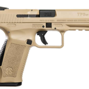 Century Arms Canik TP9SF Desert Tan 9mm, 4.4" Barrel, 18rd Mag - Handsguns | American Guns & Ammo