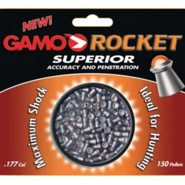 Gamo Rocket Pellets .177 Caliber 150 Per Tin - Air Guns & BB Guns | American Guns & Ammo