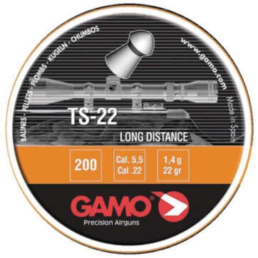Gamo TS-22 Lead Pellets .22 Caliber 200 Per Tin - Air Guns & BB Guns | American Guns & Ammo