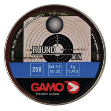 Gamo Gamordball Pellets .22 Caliber 250 Per Tin - Air Guns & BB Guns | American Guns & Ammo