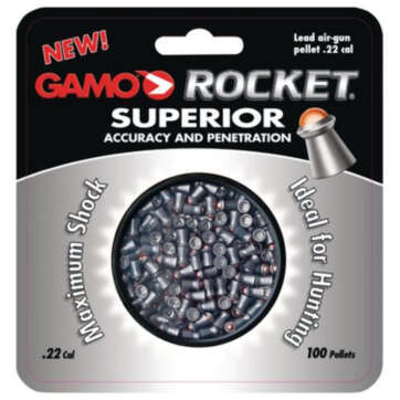 Gamo Rocket Pellets .22 Caliber 100 Per Tin - Air Guns & BB Guns - American Guns & Ammo
