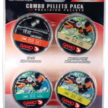 Gamo Precision Pellet Combination Pack .22 Caliber 950 Count - Air Guns & BB Guns | American Guns & Ammo
