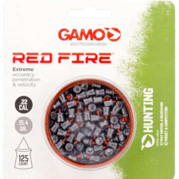 Gamo Red Fire .22 Caliber Pellet, Lead, 125 Pellets - Air Guns & BB Guns | American Guns & Ammo