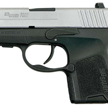 SIG P290 9mm 2.9 6+1/8+1 Interchangeable Poly Grip Two-Tone - Handsguns | American Guns & Ammo