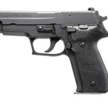 Sig P226 E2 SA/DA 9mm, 4.4" Barrel, Night Sights, Black, 10rd - Handsguns - American Guns & Ammo