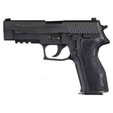 Sig 226R Nitron Full Size 9mm, Tac Rail, Black Nitron, 15rd Mag - Handsguns | American Guns & Ammo