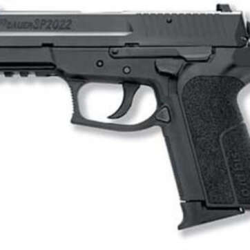 Sig SigPro SP2022, Medium 9mm, 3.9" Barrel, Polymer Frame, Black, Fixed Sights, 2x10d,Mags - Handsguns - American Guns & Ammo