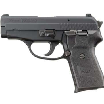 Sig P239 40 S&W 3.6In SAS Black Da/Sa Siglite Polymer Grip (2) 7RD Steel MAG Dehorned SRT - Handsguns | American Guns & Ammo