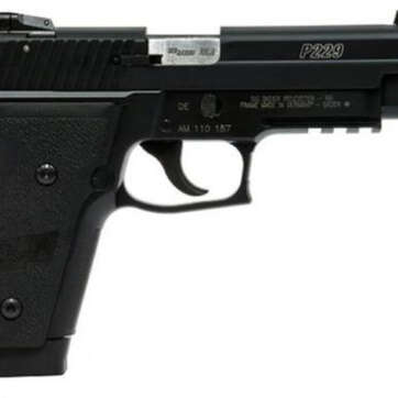 Sig P229, 22LR, Convertible to 9mm, SA/DA, 4.55", 10rd, Black - Handsguns - American Guns & Ammo